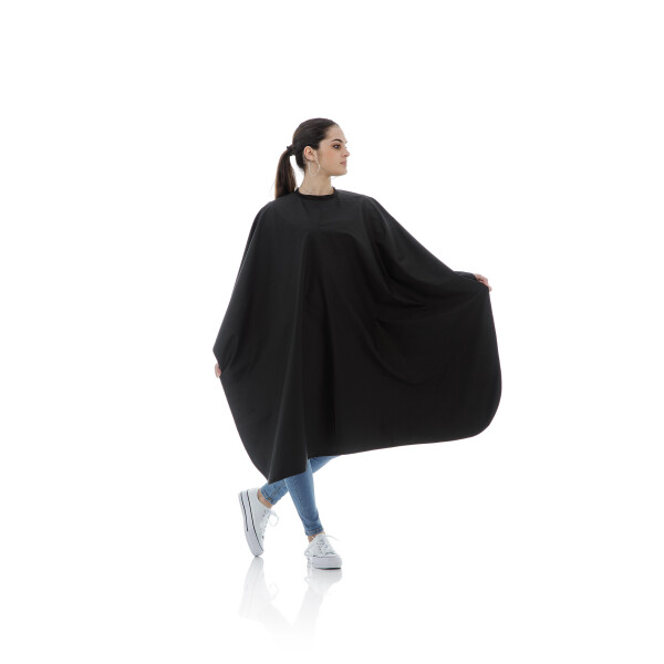 XanitaliaPro Master Styling Cape f&uuml;r Schnitt und Farbe Schwarz