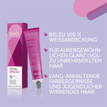 Londa Professional Extra Rich Cr&egrave;me Permanente Cremehaarfarbe 5/0 Hellbraun 60ml