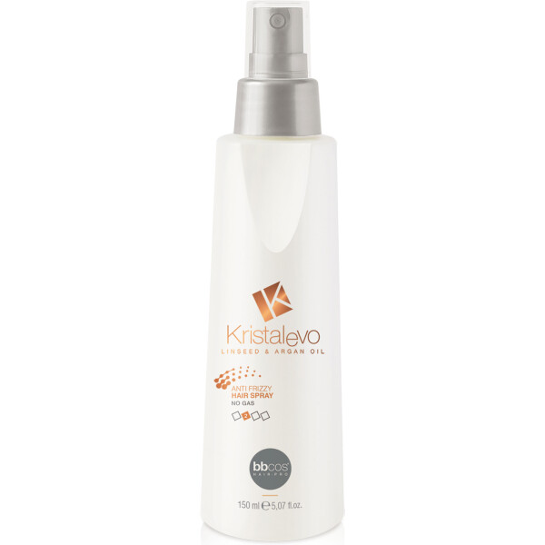 BBcos Kristal Evo Anti-Frizzy Hair Spray No Gas 150ml