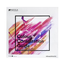 Indola Tool Farbkarte für PCC Haarfarben mit...