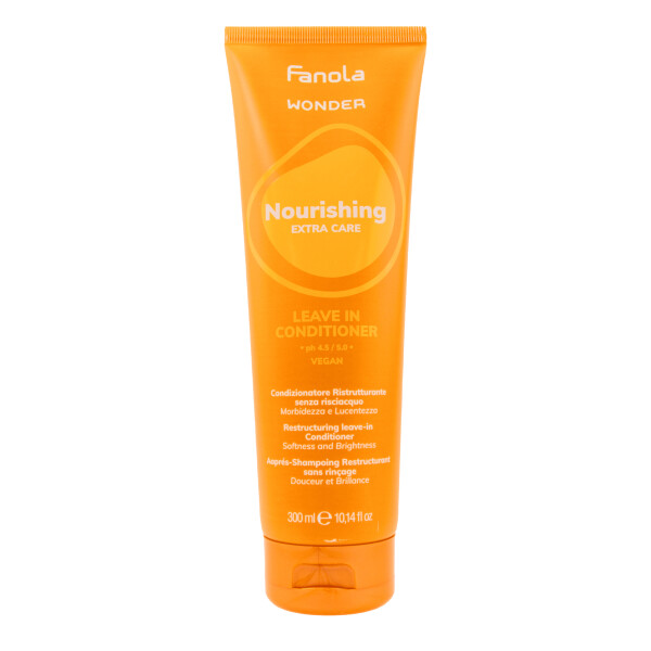 Fanola Wonder Nourishing Restructuring Leave In Conditioner Softness And Brightness 300ml