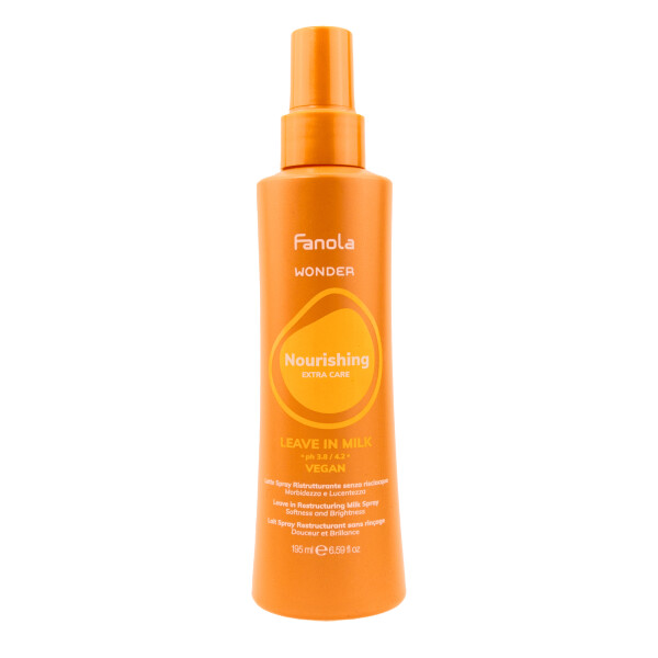 Fanola Wonder Nourishing Restructuring Leave-In Milk Spray Softness And Brightness 195ml