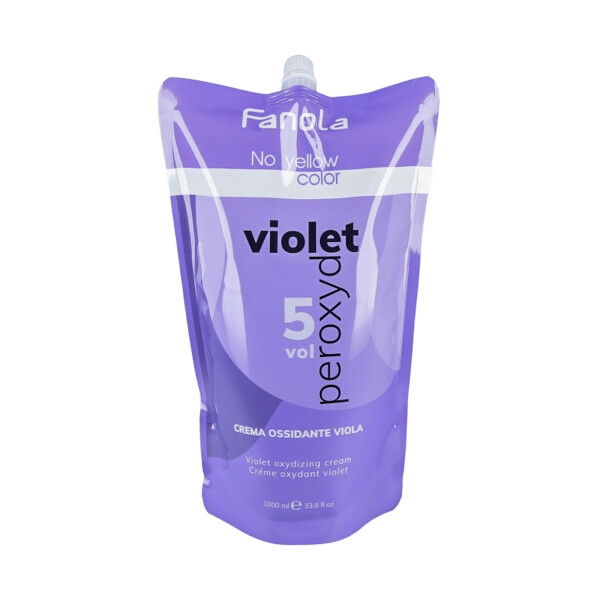 Fanola No Yellow Color Creme Oxidant Violet 1,5% 1000ml