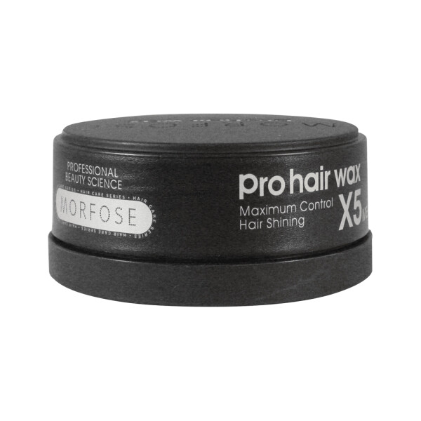 Morfose Pro Hair Wax X5 Schwarz 150ml