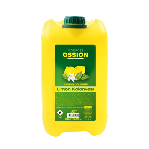 Morfose Ossion Lemon Cologne 80&deg; 4000ml