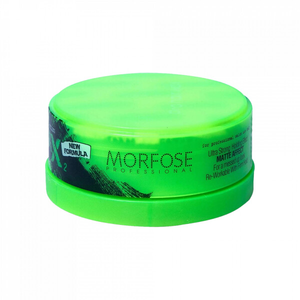 Morfose Matte Stying Wax Ultra Strong Gr&uuml;n 150ml