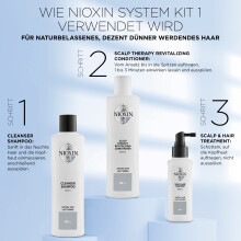 Nioxin System 1 3-Stufen System 150+150+50ml %Restposten%