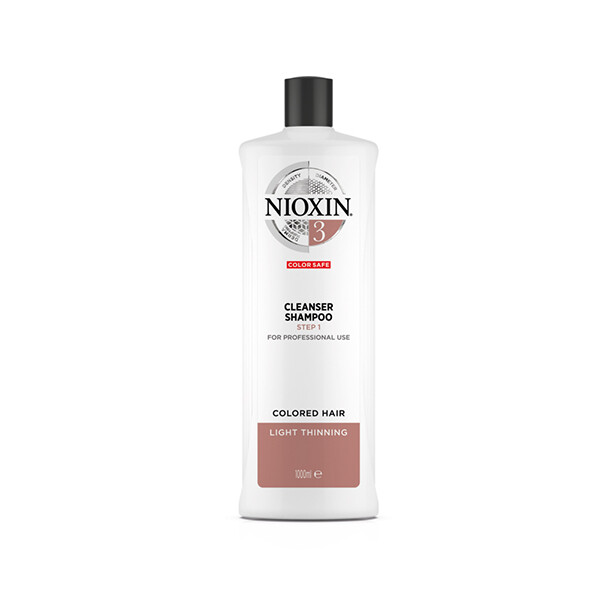 Nioxin System 3 Cleanser Shampoo Step 1 1000ml %Restposten%